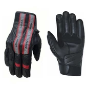 PROSEV 4138 DERİ ELDİVEN SİYAH-KIRMIZI thumbnail 1