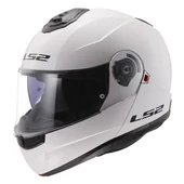 LS2 STROBE 2 ÇENE AÇILIR BEYAZ KASK - 2