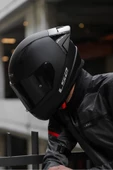 LS2 Rapid 2 Race Mat Siyah Kask (SİYAH+ŞEFFAF CAM+SPOILER) - 1