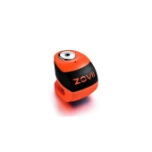 ZOOVII ZS6 6MM ALARMLI DİSK KİLİT CARBON TURUNCU thumbnail 2