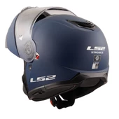 LS2 STROBE 2 MAT NAVY MAVİ ÇENE AÇILIR KASK - 2