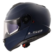 LS2 STROBE 2 MAT NAVY MAVİ ÇENE AÇILIR KASK - 5