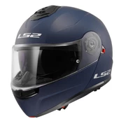 LS2 STROBE 2 MAT NAVY MAVİ ÇENE AÇILIR KASK - 4