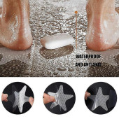 Banyo Duş Kaydırmaz yer yapışkanı tırtıklı 10x11 cm 4 adet - 2