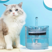 TechTic Kedi Köpek İçin Sessiz Su Çeşmesi Otomatik Su Pınarı Usb li Su Sebili Kedi Su Şelalesi - 5