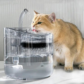 TechTic Kedi Köpek İçin Sessiz Su Çeşmesi Otomatik Su Pınarı Usb li Su Sebili Kedi Su Şelalesi - 11