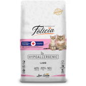 Felicia Düşük Tahıllı Kitten Kedi 12kg Hypoallergenic Kuzulu Yavru Kedi Anne Maması Hipoalerjenik - 1