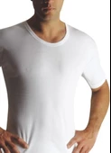 6 lı Paket Yıldız Erkek Ribana Bisiklet Yaka Atlet Fanila 06 - 1