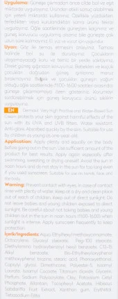 Dermokil Sun Cream SPF 50 Çok Yönlü Yüksek Koruyucu Güneş Kremi (75 ml) - 5