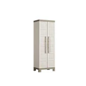 2 Kapılı 5 Bölmeli Banyo Mutfak Balkon Plastik Dolap Kiler - 2