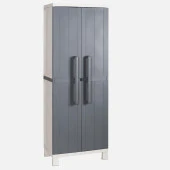 Çok Amaçlı Balkon Bahçe Kiler Plastik Dolap 65x37x173 - 1