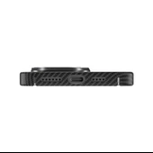 iPhone 15 Pro Max Kılıf Magsafe Şarj Özellikli 600D Kevlar Krek Karbon Standlı Kılıf thumbnail 9