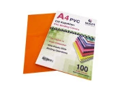 Mapi Cilt Kapağı Plastik Opak A4 160 Micron Turuncu Cilt Kapağı (100 Lü Paket) - 1