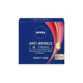 Nivea Kırışıklık Karşıtı ve Sıkılaştırıcı 45+ Yaşa Özel Gece Kremi 50 ml - 1