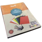 Sarff Cilt Kapağı Plastik Opak A4 160 Micron Şeffaf Buzlu Cilt Kapağı (100 Lü Paket) - 1