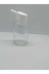 100cc Şeffaf Tank Kapak Propolis Şişe,polen Şişesi,arı Sütü Şişesi,50 Adet - 1