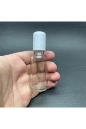 20 Cc Şeffaf Cam Roll-on Şişesi - 20 Ml Çelik Bilyeli Şişe - Cam Roll On Şişe - Cam Şişe (120 Adet) - 2