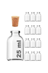 30cc Mantar Tıpalı Şişe 50 Adet - 2