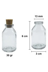 25 Cc Penisilin Mantar Tıpalı Şişe - 50 Adet - 4