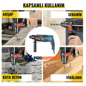 Prohummer PH004 Professional Kırıcı Delici 880W (Mavi) - 5