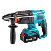 Prohummer PH014 88VF 5ah Kömürsüz Şarjli Professional Kırıcı Delici (Mavi) - 1