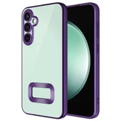 Samsung Galaxy A05S Kılıf Kamera Korumalı Logo Gösteren Şeffaf Kapak thumbnail 2