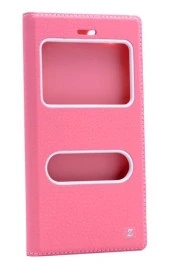 Samsung Galaxy J5 2016 Kılıf Silikon Kapaklı Pencereli thumbnail 4