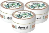 Dermokil Zeytinyağlı Yüz, Vücut ve Doğal El Kremi 300 ml x 3 Adet - 1