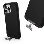 Vendas Apple iPhone 15 Pro Kılıf Zore Airbag Kenarlı T-Max Mat Standlı Kapak thumbnail 8