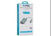 S-link SL-USB-C74 USB3.1 Tip C - Display Port Dönüştürücü - 2