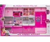 Oydaş Oyuncak 2313 Kutuda 4'lü Dolap Fırın Bulaşık Makınası Lavabo Set - 1