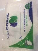 NİVEMESHOME TEK KULLANIMLIK 100 ADET CORAL ELDİVEN L APM - 1