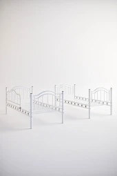 90x190 ARGİMO Belinay Genç Çocuk Odası Metal Ranza ve Karyola Yatak Ölçülü - 6