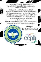 Organik Shiitake Mantarı 80 gr (4 Adet) thumbnail 2