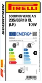 Pirelli 235/65R19 109V Xl Scorpion Verdeallseasonc-B-72  Lr   Lastiği (Üretim Yılı: 2022) - 2