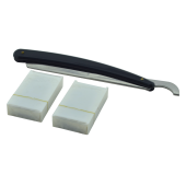 Siyah Sedef Tıraş Usturası ve 10 Adet Tam Jilet - 3