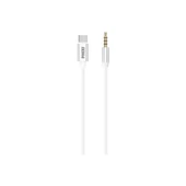 Phixi Basic CA113 Metal Başlıklı 100cm Type-C to Aux Silikon Kablo - 1
