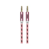 Phixi Basic A810 Hasır Örgü 3.5mm Aux Kablo - 3