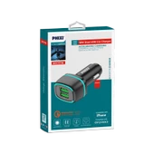 Phixi Force QCC571 Çift Çıkışlı Araç Şarj Adaptörü - 2