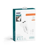 Phixi PCC511M Basic 2.1A Çift Çıkışlı Micro USB Kablolu Araç Şarj Cihazı - 2