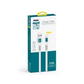 Phixi Force CB457L Yassı ve Güçlendirilmiş Lightning USB Şarj ve Data Kablo - 2