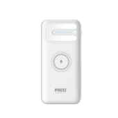 Phixi Basic PW11 10000mAh 10W Kablosuz Şarj Cihazı - Wireless Powerbank - 2 USB Port - LED Gösterge - Taşınabilir Şarj Cihazı - 6