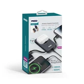 Phixi Force PW14 10000mAh 22.5W Kendinden Kablolu MagSafe Powerbank - Kablosuz Mini Şarj Cihazı - 1 PD Port - Dijital Ekran - Taşınabilir Şarj Cihazı - 6