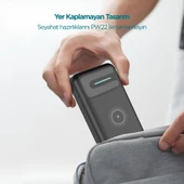 Phixi Basic PW22 20000mAh 10W Kablosuz Şarj Cihazı - Wireless Powerbank - 2 USB Port - LED Gösterge - Taşınabilir Şarj Cihazı - 5