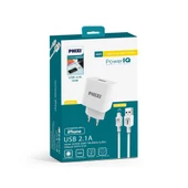 Phixi Force PCH251L Lightning USB Power IQ 10W / 2.1A Kablolu Şarj Cihazı - 2