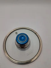 CAM KAPAK 16 CM VE PARLİEMENT MAVİ KULP - 5