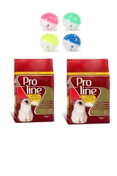 Proline Kitten Yavru Kedi Maması X 2 Adet + 1 Adet Zilli Top Oyuncak - 1