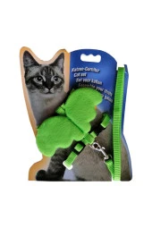 Yeşil Atlantik Kanatlı Melek Kedi Göğüs Bel Tasması 20*32 cm - 1