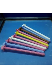 10 Adet Plastik Kuş Tüneği - 1