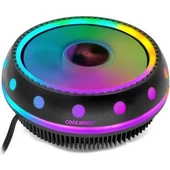 UFO COOLMOON CPU FAN İNTEL LGAX115X / 775 / 1200 AMD AM4 AM3+/AM3 FM2 SOKET UYUMLU İŞLEMCİ FAN - 1